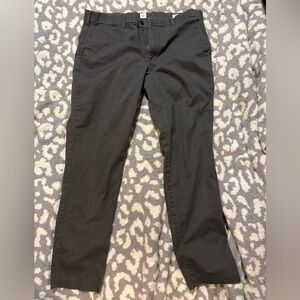 Gap 38x32 grey slim fit chino pants